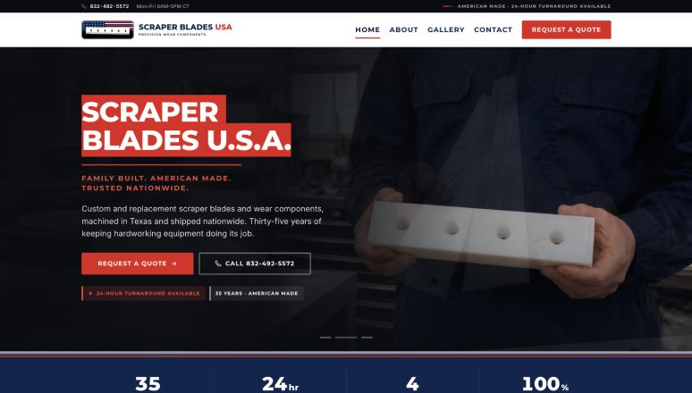 Scraper Blades U.S.A.